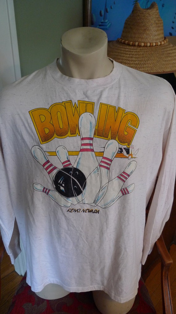 1980s Bowling (Reno, Nevada) Single Stitch Shirt *