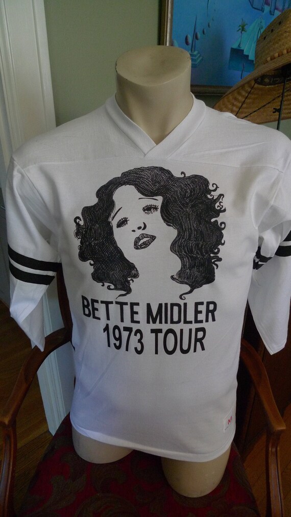 1973 Bette Midler Jersey Single Stitch Jersey (C) 