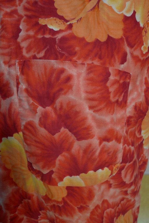 Size L (46) ** 1960s Cotton Hawaiian Shirt - image 3