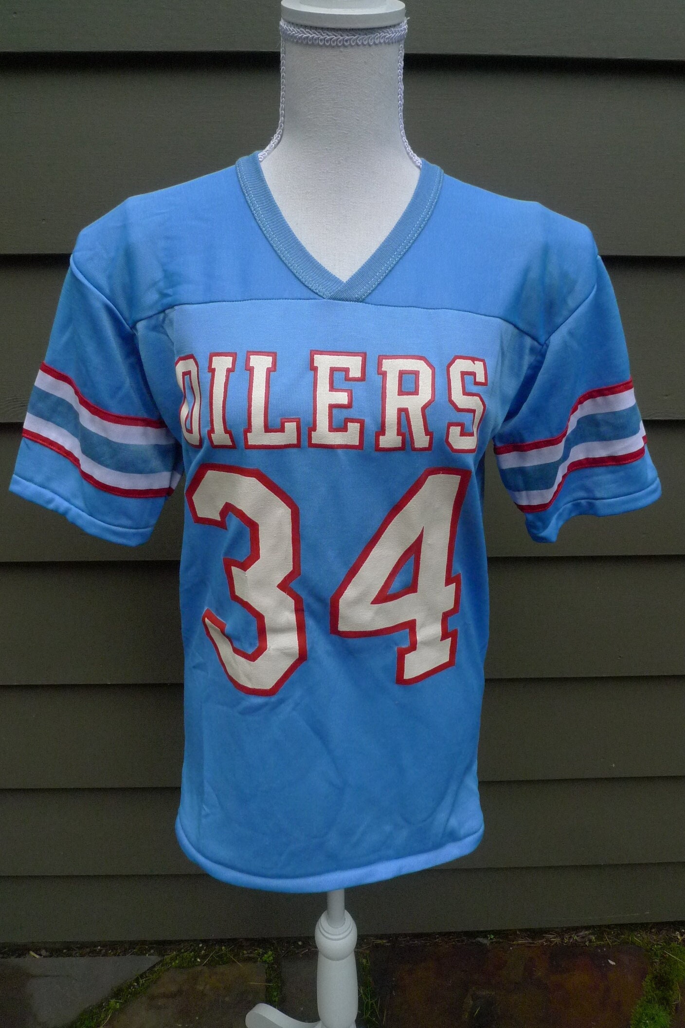 Vintage Houston Oilers Earl Campbell Artex 70s/80s Jersey Size Medium