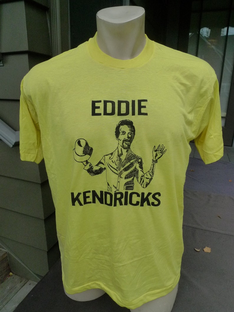 1980s Eddie Kendricks Screen Stars Single Stitch Shirt (C) Licensed ...