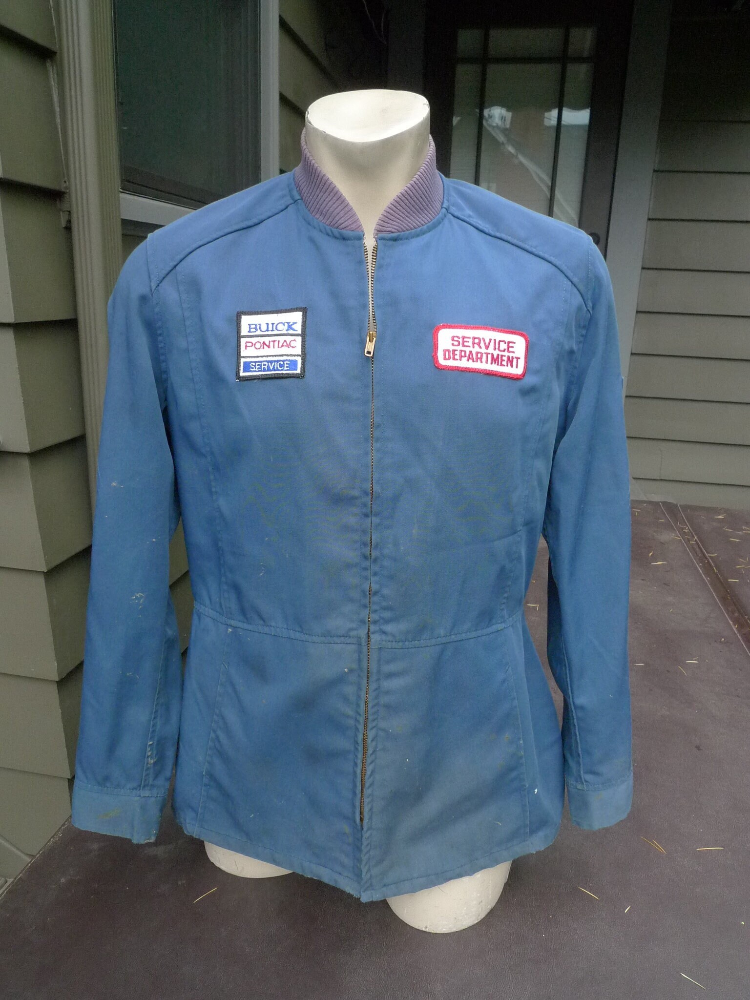 1970s Buick-pontiac Mechanics Work Jacket * Men's M (40R
