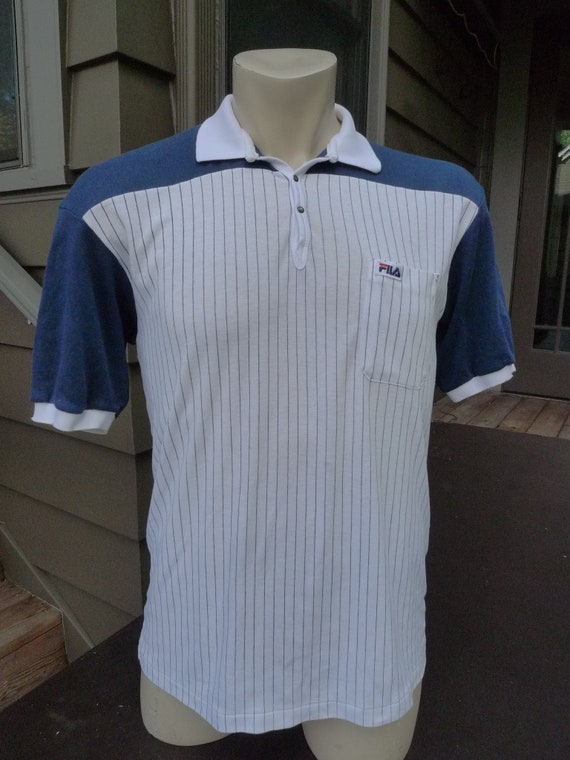 elleboog filosofie Aanvankelijk True Vintage 1980s Bjorn Borg Fila Tennis Shirt Mens XL 46 - Etsy