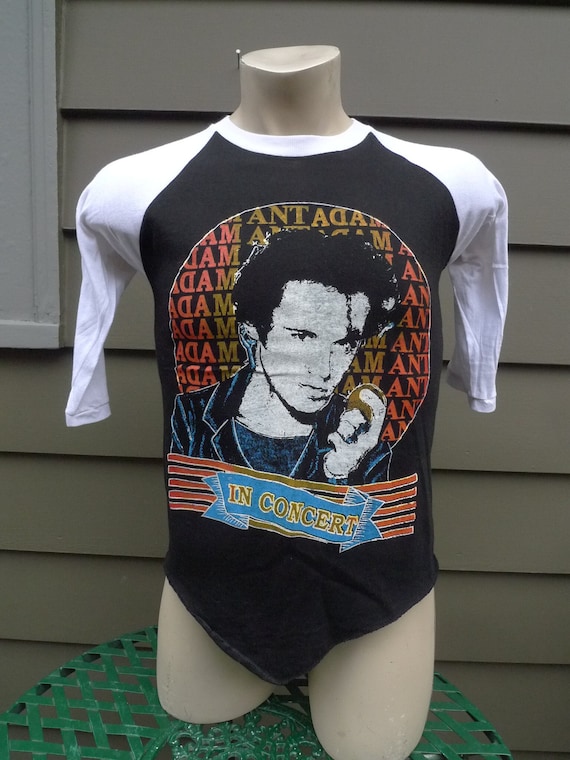 1982 Adam Ant Concert Single Stitch Shirt * Mens … - image 1