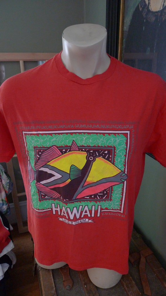1980s Hawaiian Single Stitch Shirt * Size XL (46)