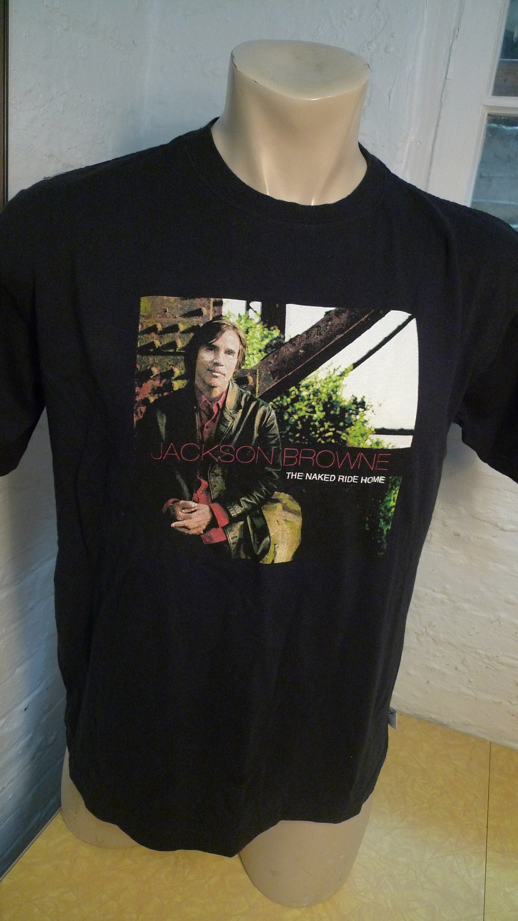 Jackson Music and Browne T-Shirt Casual Cotton Crewneck