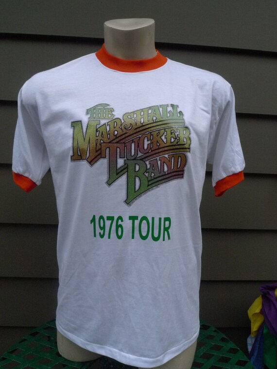 Size ML (44) ** 1976 Marshall Tucker Band Shirt (… - image 1
