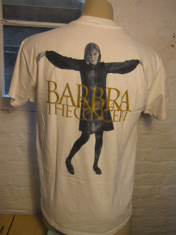 1994 Barbara Streisand Single Stitch Concert Shirt * Mens XL (46