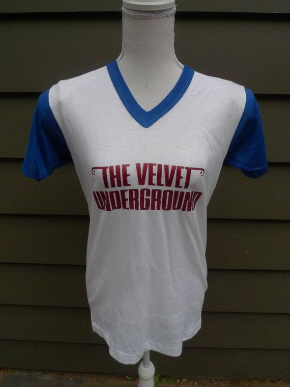 Size S (36) * 1980s Velvet Underground Single Sti… - image 1
