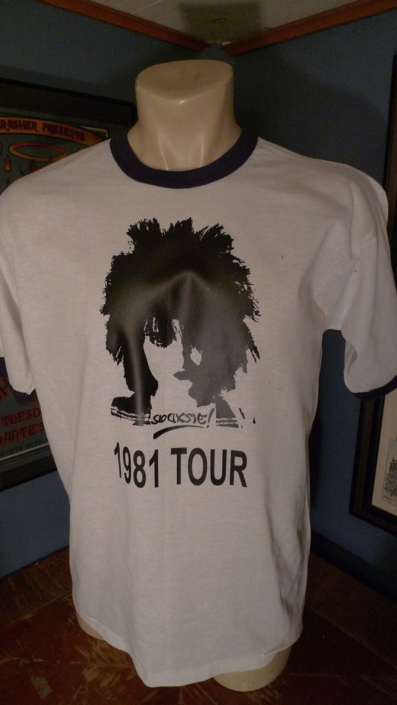 1981 Siouxsie Single Stitch Shirt (C) Licensed by… - image 1