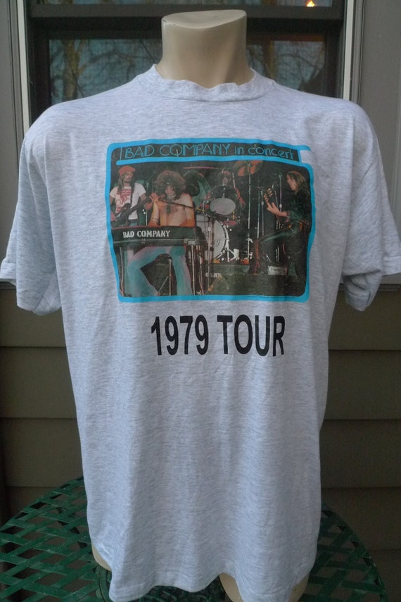 Size XL (48) ** Dated 1979 Bad Company Shirt (Sing
