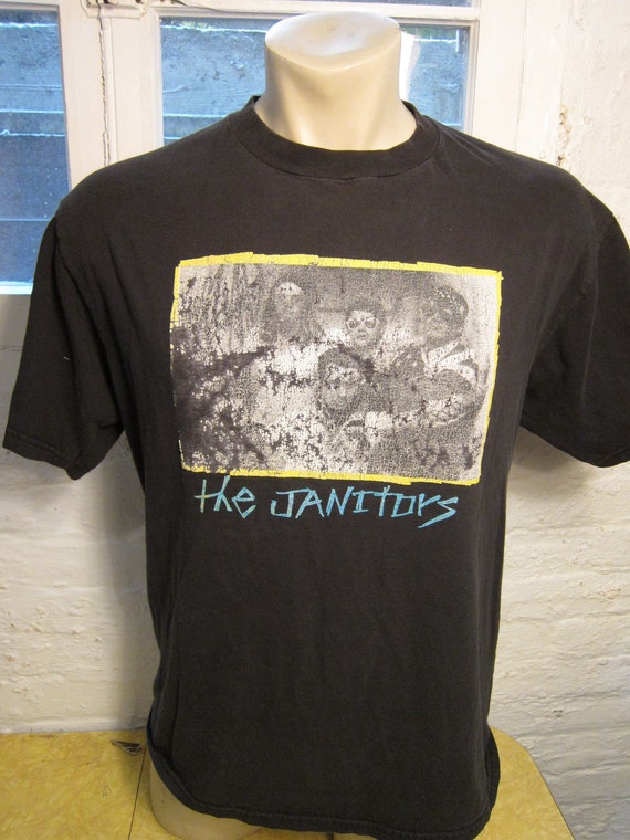 1980s The Janitors Concert Shirt * Mens XL (47)