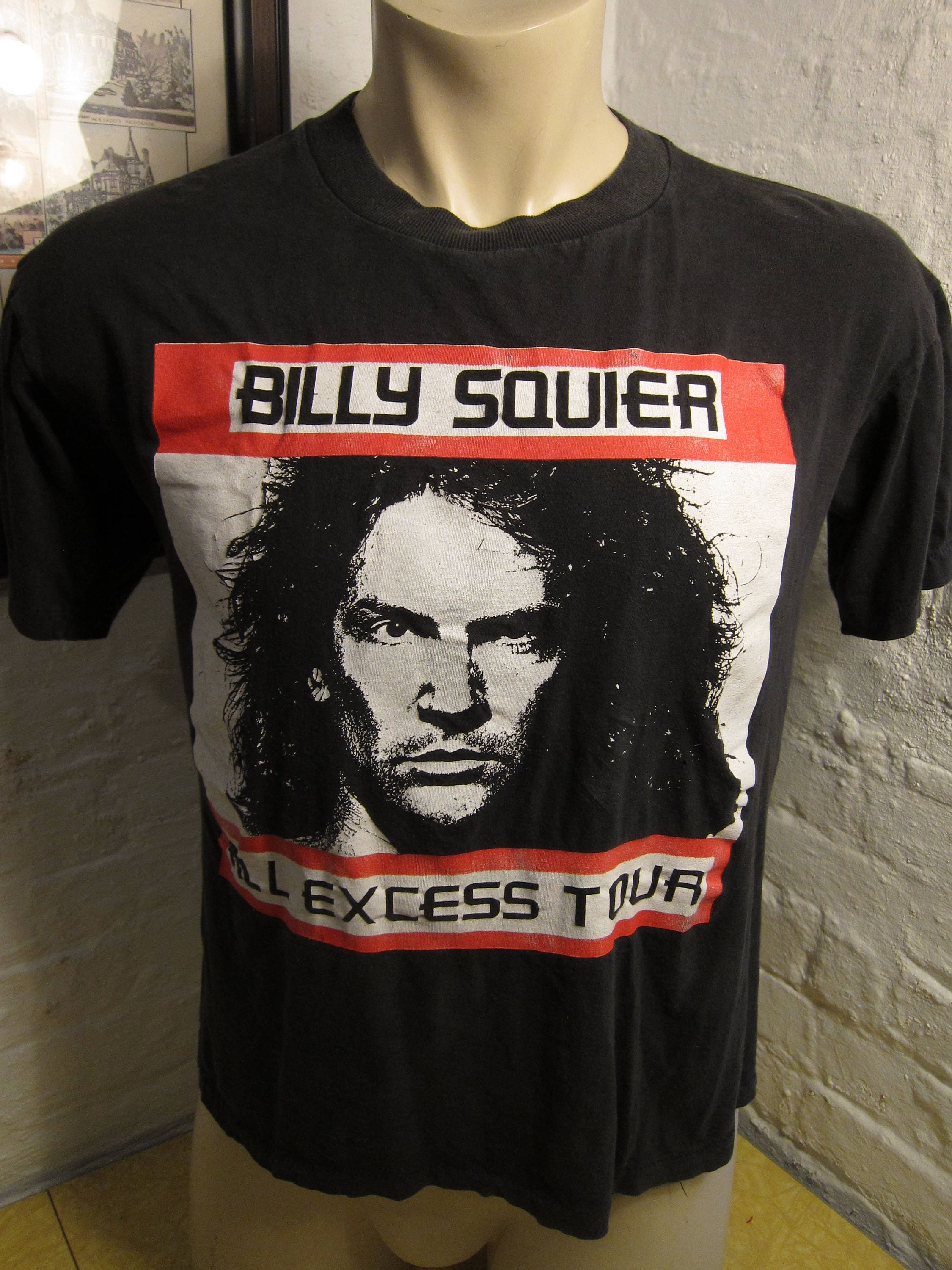 RATT Billy Squire 80s Metal Band TShirt