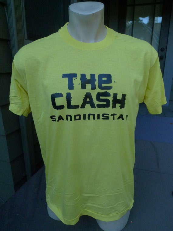 1980s The Clash Screen Stars Single Stitch Shirt … - image 1