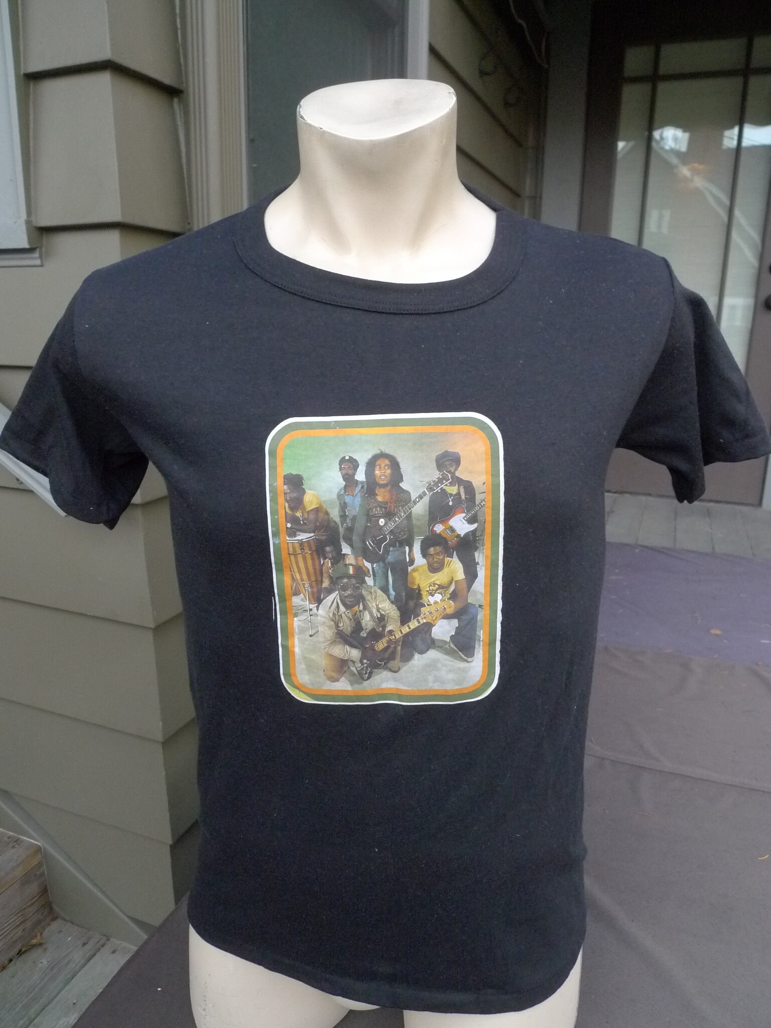 1980s Bob Marley Single Stitch Shirt (C) Licensed Island Records '78 * Men's S (38)