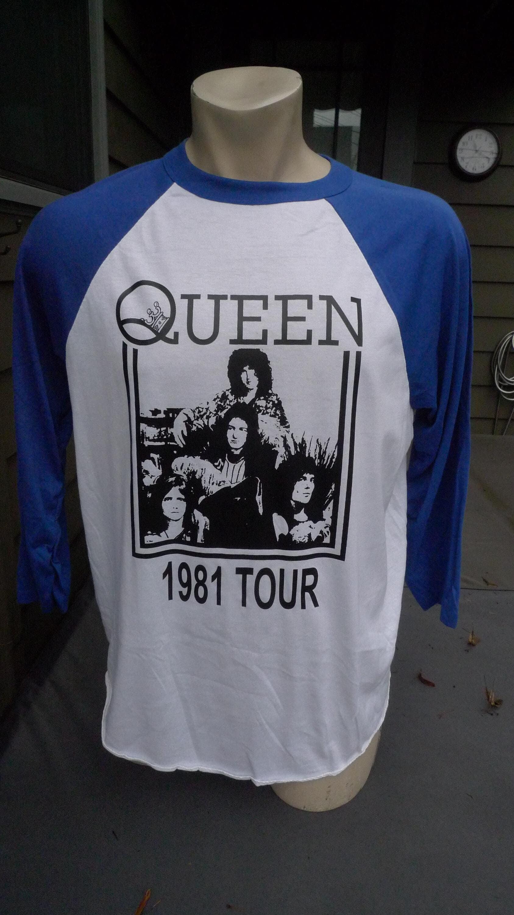 1981 Queen Single Stitch Shirt (C) Licensed by Roach '78 * Men's
