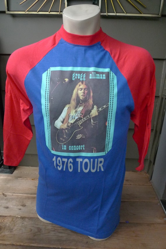 1976 Greg Allman Single Stitch Shirt (Licensed by 