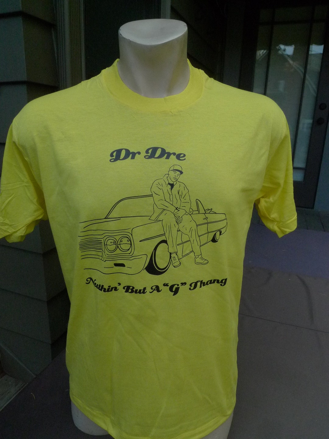1990s Dr Dre Screen Stars Single Stitch Shirt (C) Roach '92 * Men's L ...