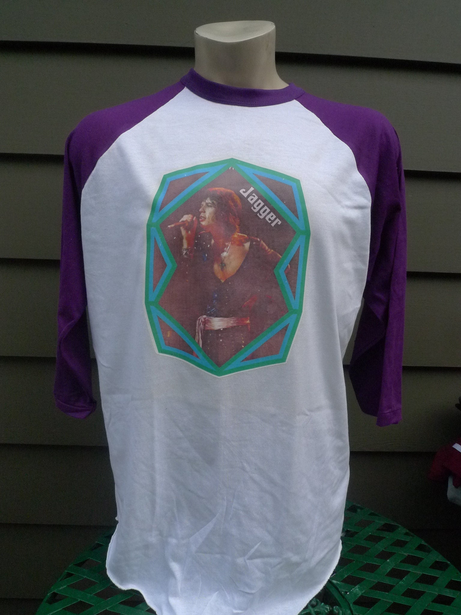 トップス THE ROLLING STONES X WDS MICK JAGGER TEE Rolling Stones Ladies Fashion Shirt - Ladies Classic Rolling