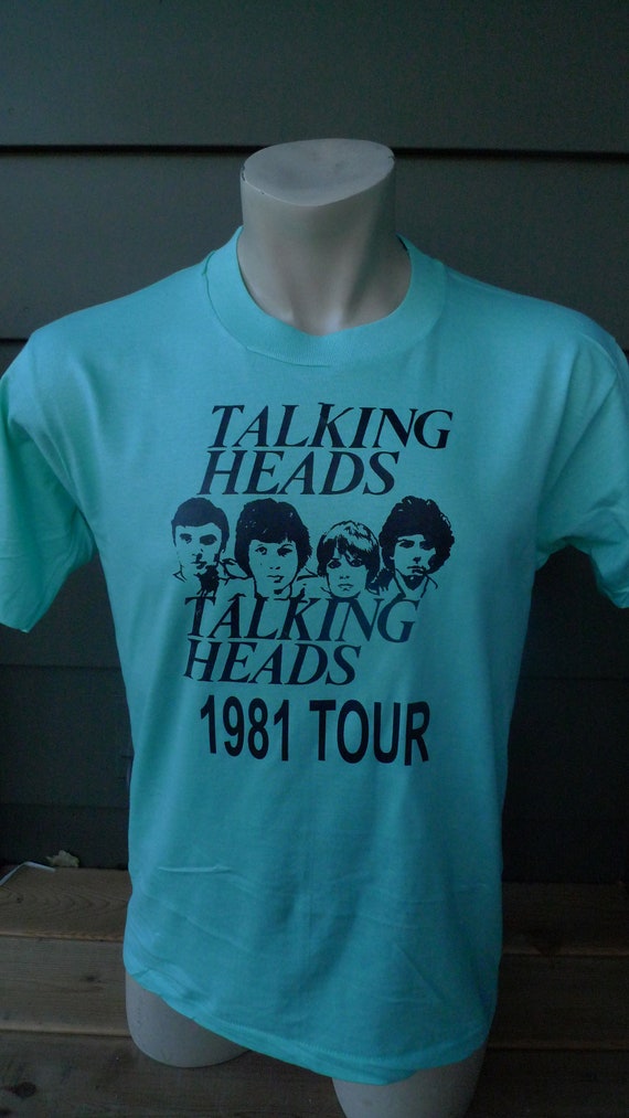 Size M (43) ** Dated 1981 Talking Heads Shirt (Si