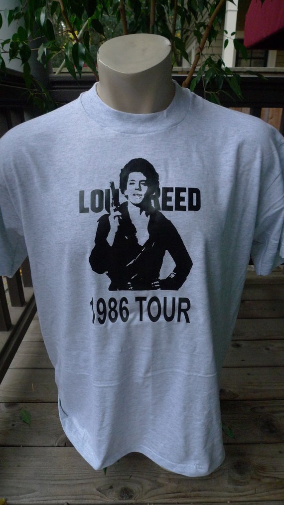 Size XL (48) **  Dated 1986 Lou Reed Shirt (Singl… - image 1
