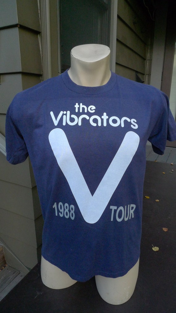 Size M (42) ** 1988 The Vibrators Shirt (Single Si