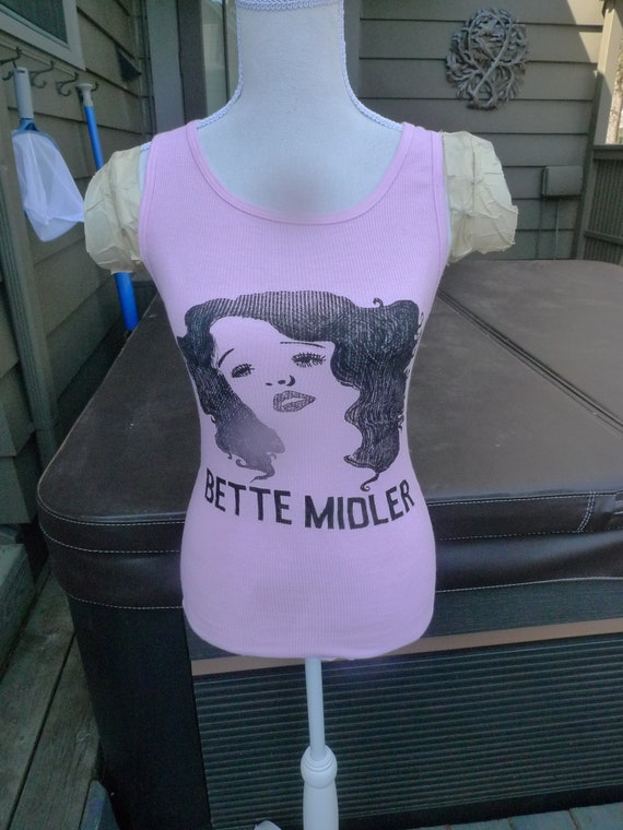 1980s Bette Midler Screen Stars Single Stitch Shir