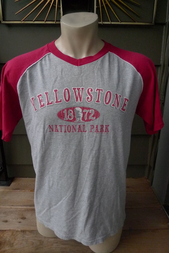 1990s Yellowstone National Park Shirt * Mens Large