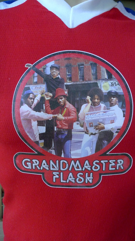 1970s Grandmaster Flash Single Stitch Shirt (C) L… - image 2