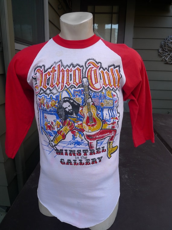 Rare 1975 Jethro Tull Single Stitch Concert Shirt 