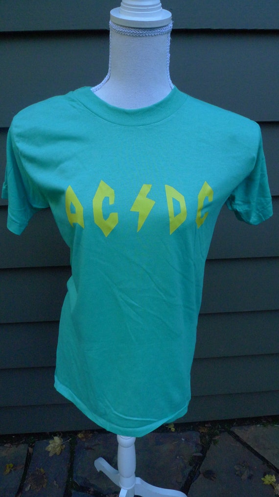 1990s AC DC Single Stitch Shirt * Women's Medium (