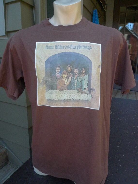 1975 New Riders Of The Purple Sage Shirt (C) Lice… - image 1