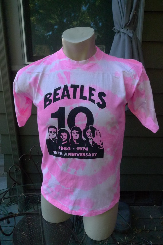1974 Beatles Single Stitch Shirt (C) Licensed by … - image 1