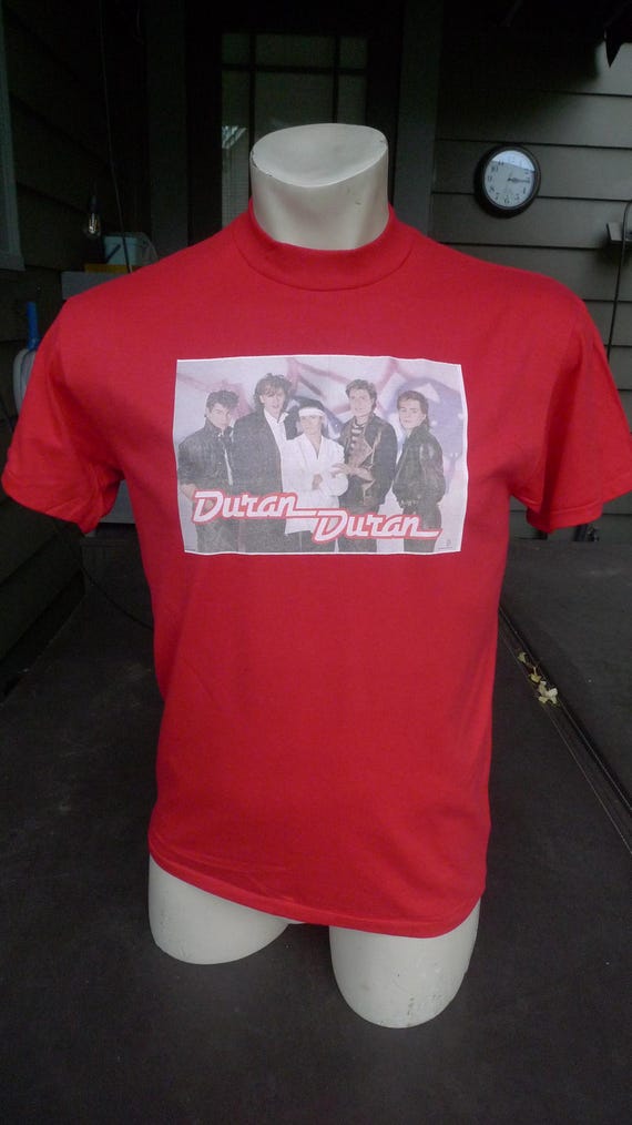1980s Duran Duran Single Stitch Shirt (C) Duran Duran '83 * Men's Med (40)