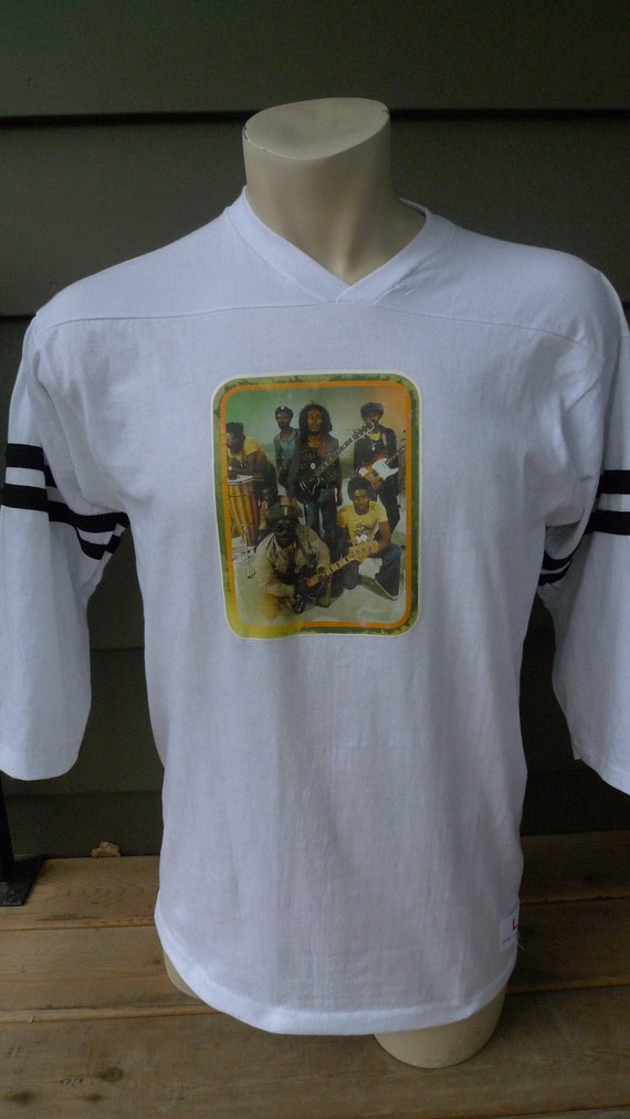 1978 Bob Marley Single Stitch Jersey (C) Licensed 