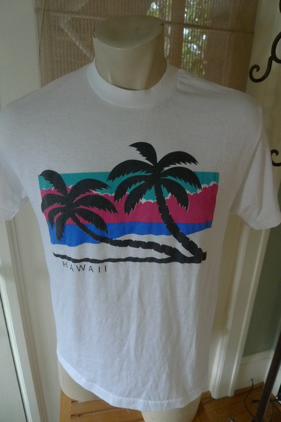 1980s Hawaii Single Stitch Shirt * Mens Large (44)