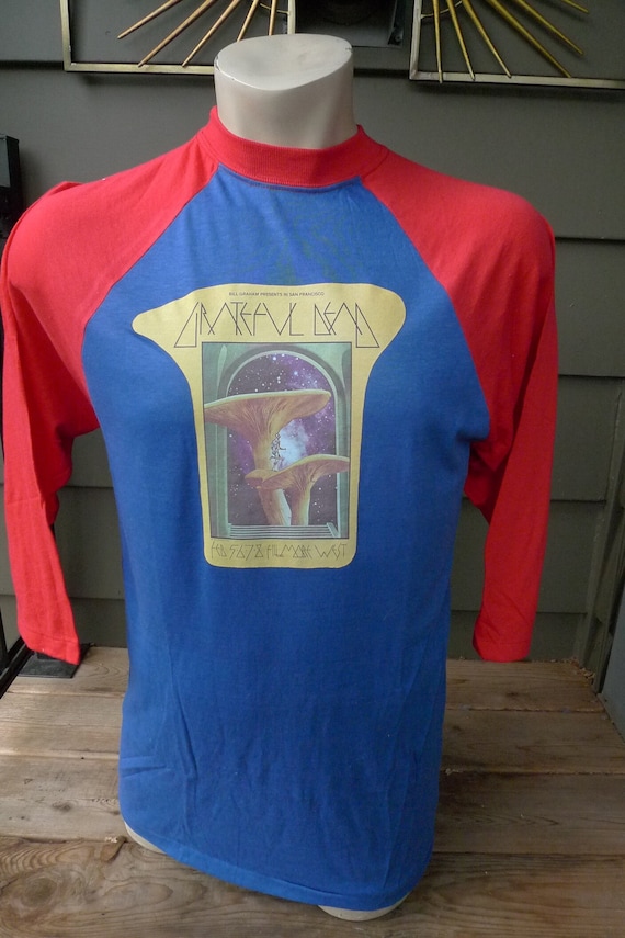 1976 Grateful Dead Single Stitch Shirt (C) License