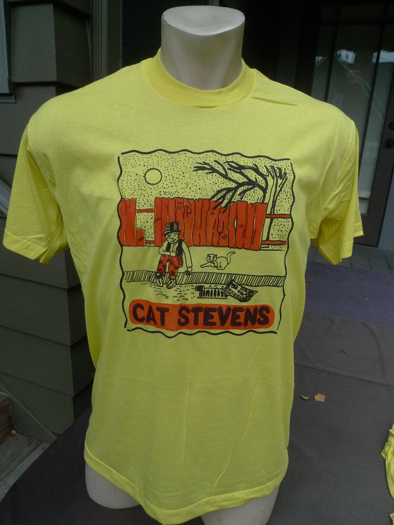 Cat stevens t shirt vintage outlet