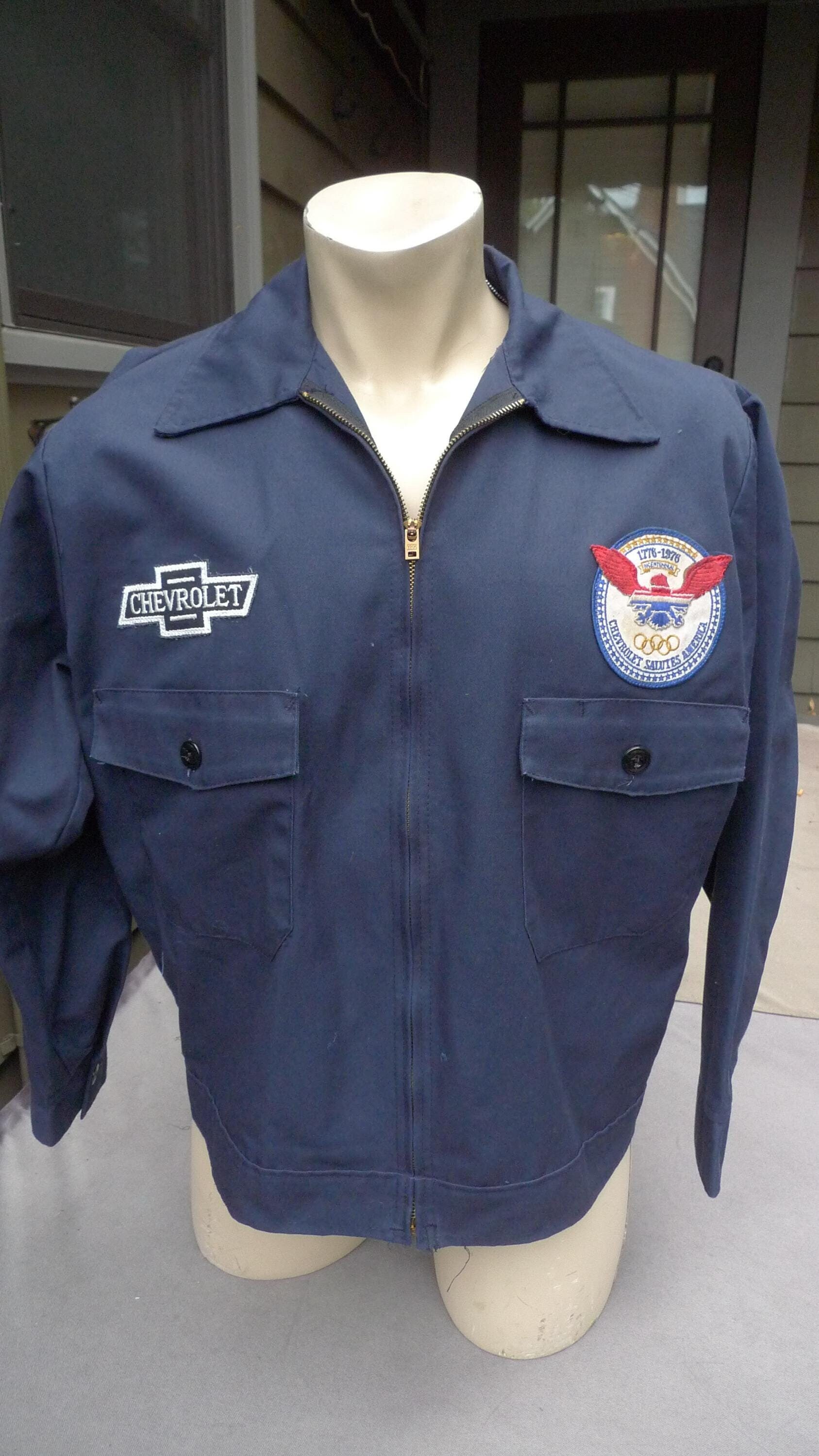 1976 Chevrolet Mechanics Work Jacket * Size XL (44R)