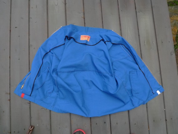 1968 Gabardine Renault Iscara Rally Jacket * Men's Med (40R) View 5