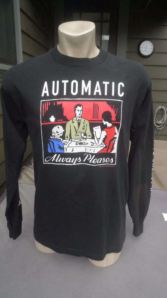 Rare 1993 R.E.M. Automatic for the People Concert Single Stitch