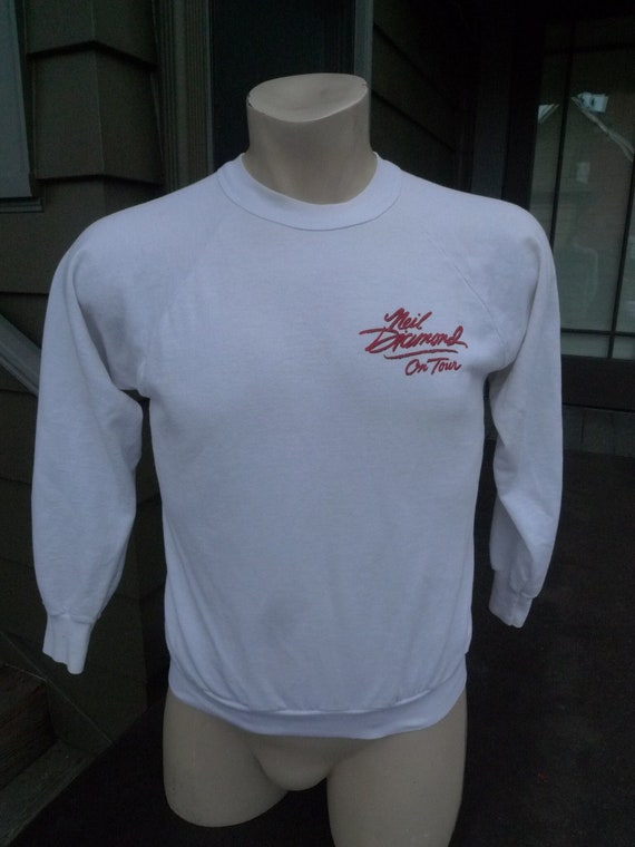 Rare 1982 Neil Diamond Concert Sweatshirt  * Mens 