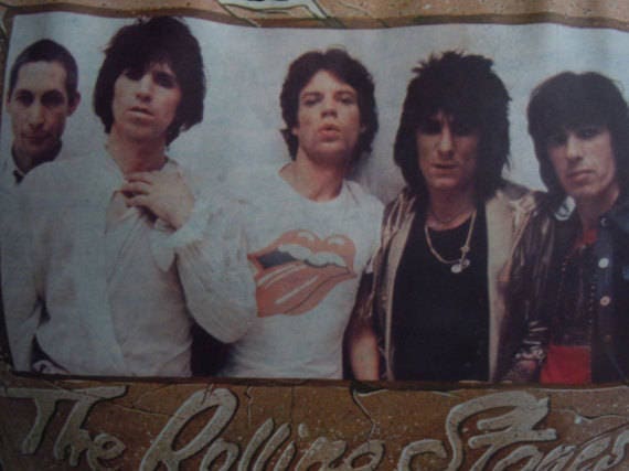 1978 Rolling Stones Single Stitch Shirt (C) Licen… - image 5