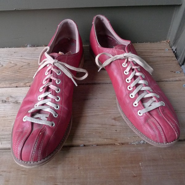 Size 10 * 1950s Fantastic Bowling Shoes By Hyde