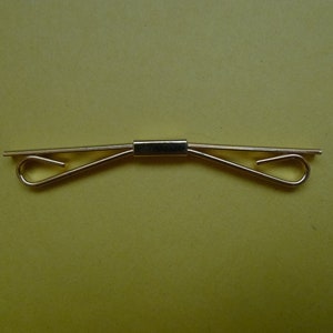 Extra Wide Art Deco Gold Collar Bar