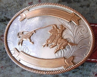 Rodeo Belt Buckle | Etsy