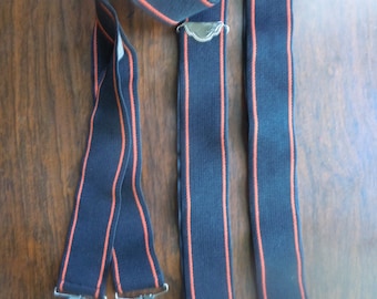1970s Black and Orange Braces