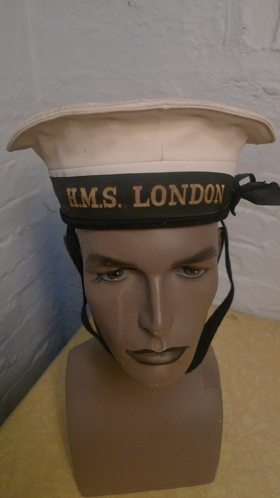 Size 6 7/8 ** Awesome 1940s-50s HMS London Hat