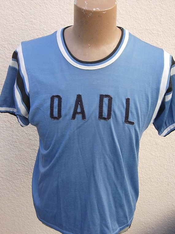 Size L (46) ** Incredible 1940s-50s Rayon Athletic