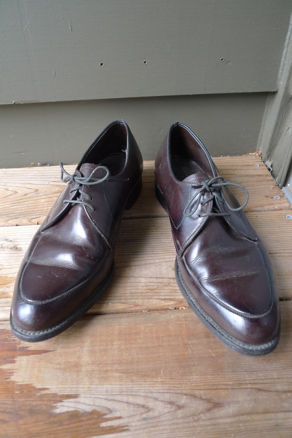 Size 8 * 1960s High Quality Mens Dress Shoes By Ja